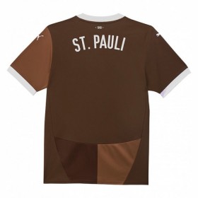 Jalkapallo Peliasut St Pauli Koti Pelipaita 2024-25 Lyhythihainen